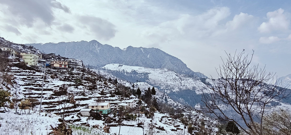 पश्चिमी वायुको प्रभावले शुक्रबारसम्म हिमाली–पहाडी भागमा वर्षा र हिमपातको सम्भावना