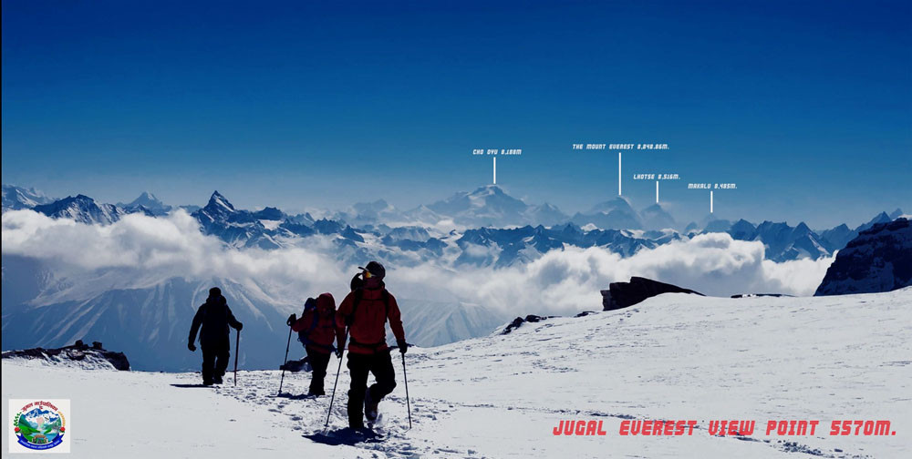 काठमाडौंबाट सबैभन्दा नजिकको दूरीमा रहेको ‘जुगल एभरेष्ट भ्यु पोइन्ट’ पहिचान