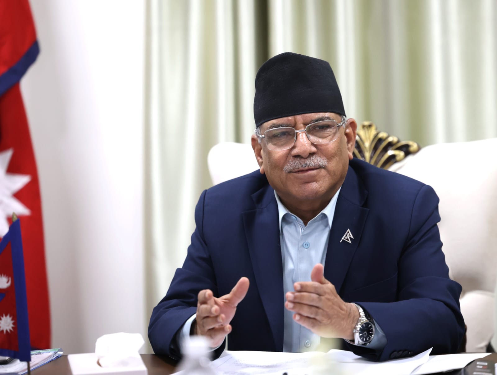 अब कम्युनिस्ट एकता गरेर समाजवादको यात्रा सुरु गर्छौँ : प्रचण्ड 