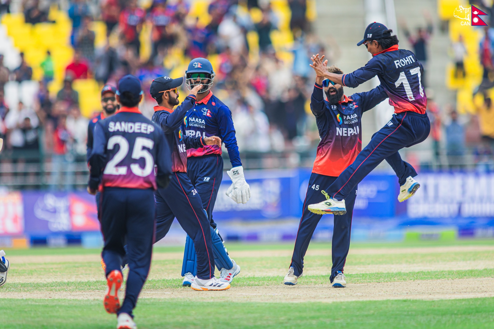 आईसीसी विश्वकप क्रिकेट लिग २ : यूएईविरुद्ध नेपाल ३७ रनले विजयी