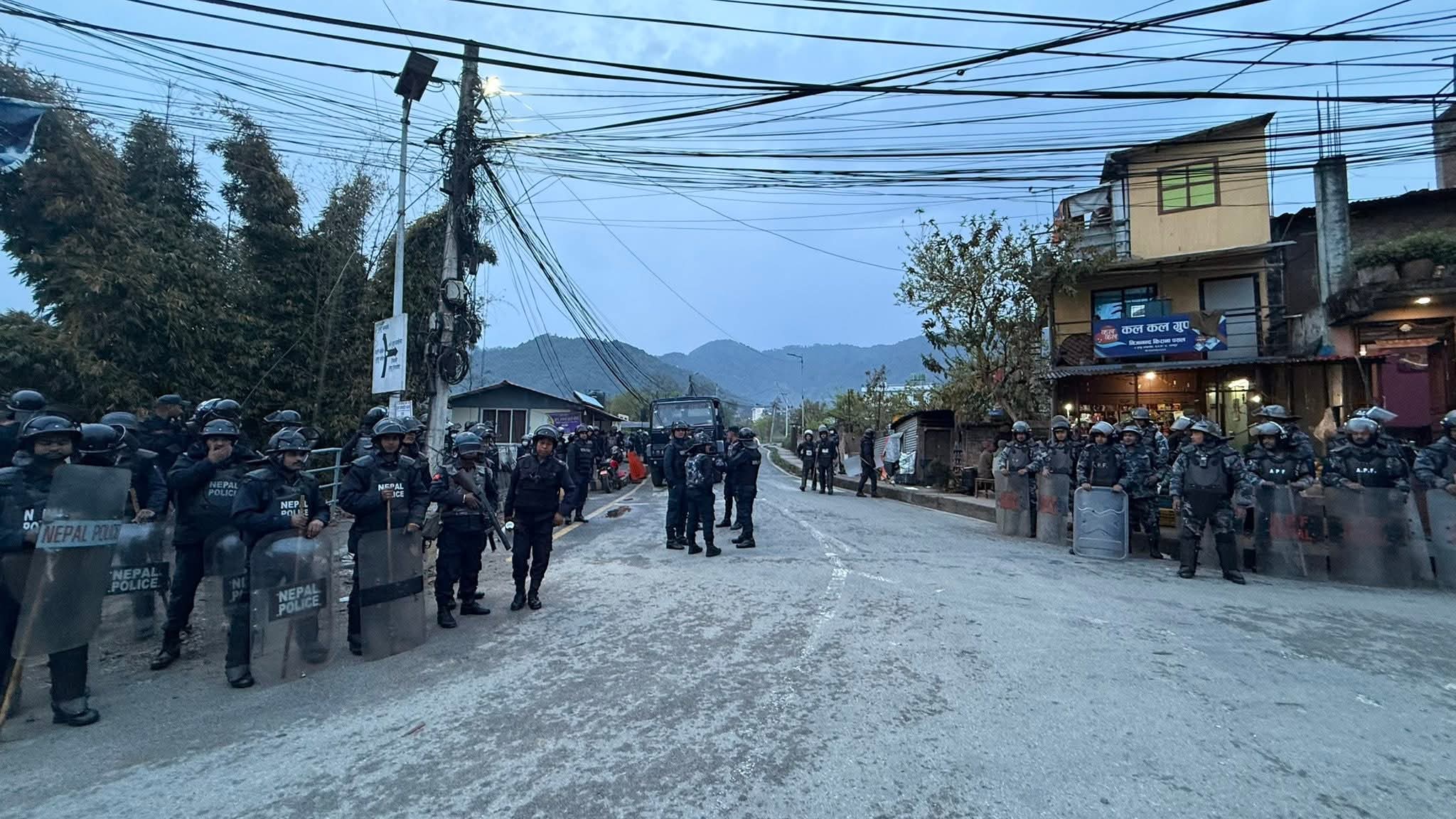 पूर्व प्रधानमन्त्री केपी शर्मा ओली पक्राउ