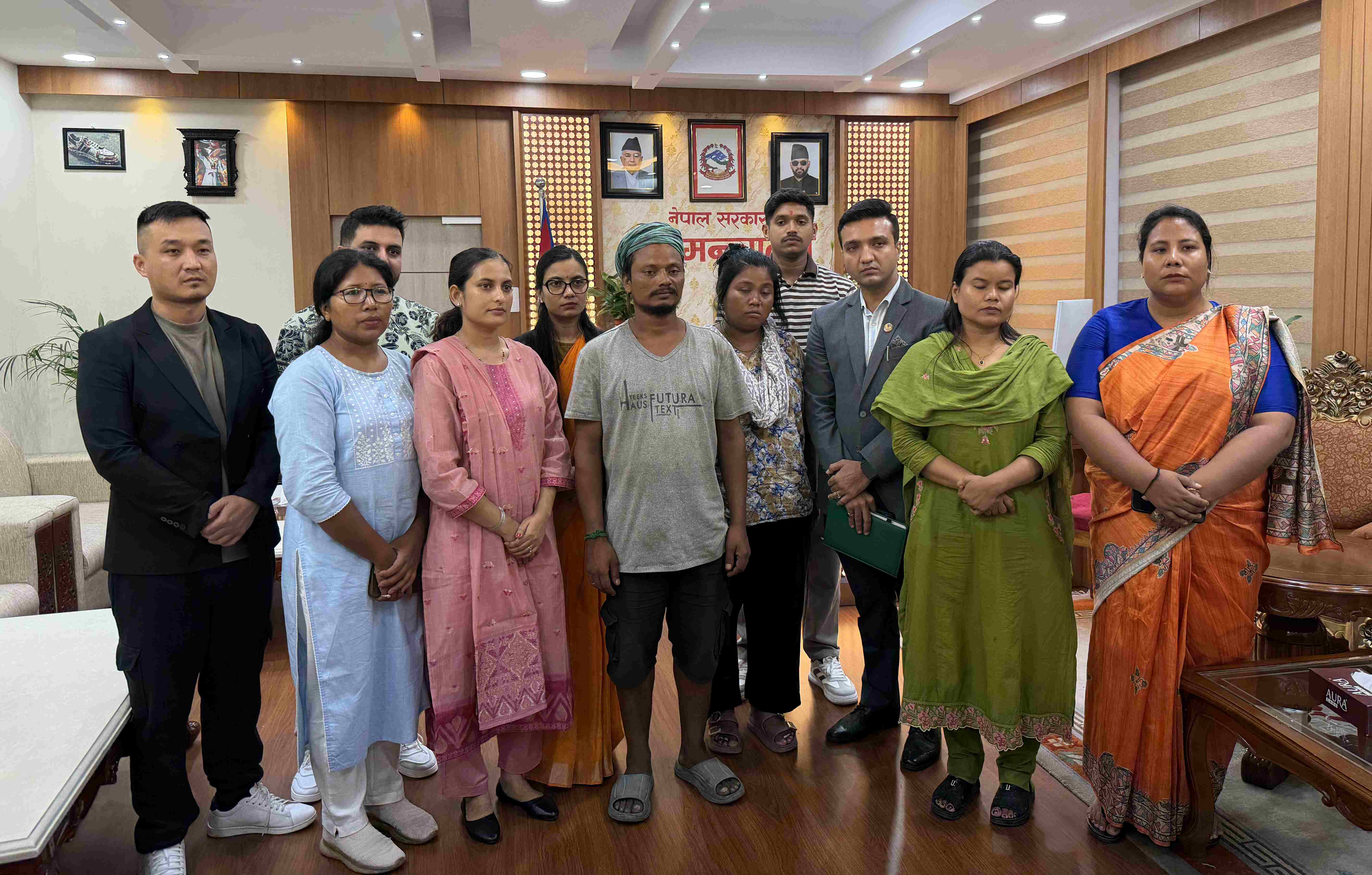 गरिमा चौधरीका अभिभावकसँग सरकारको सहमति