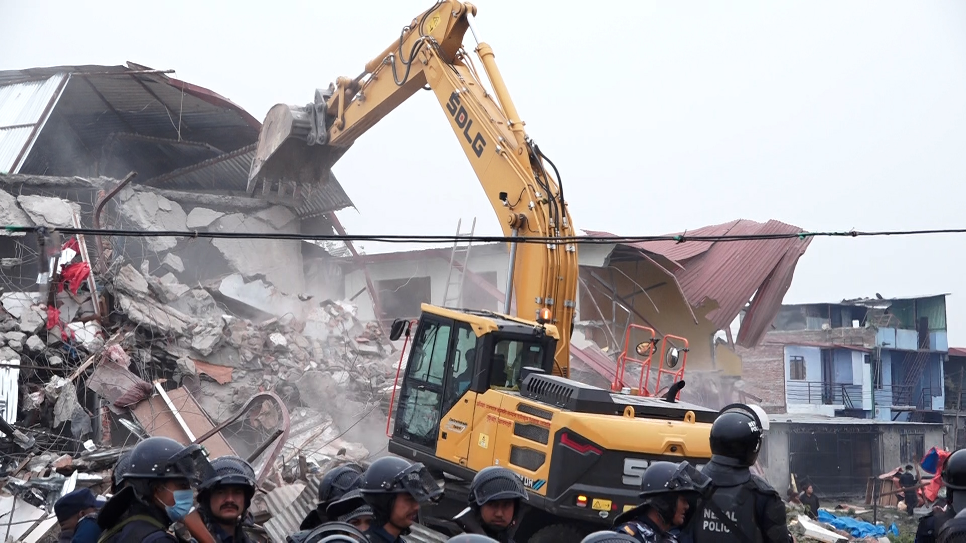 अतिक्रमणमुक्त भए काठमाडौँका तीन बस्ती