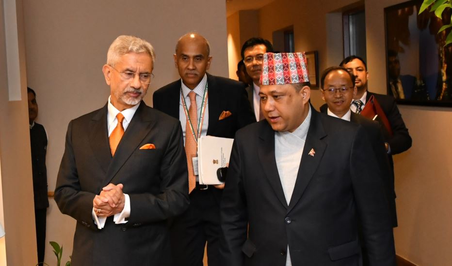 न्युयोर्कमा परराष्ट्रमन्त्री खनाल र भारतीय विदेशमन्त्री जयशंकरबीच भेटवार्ता