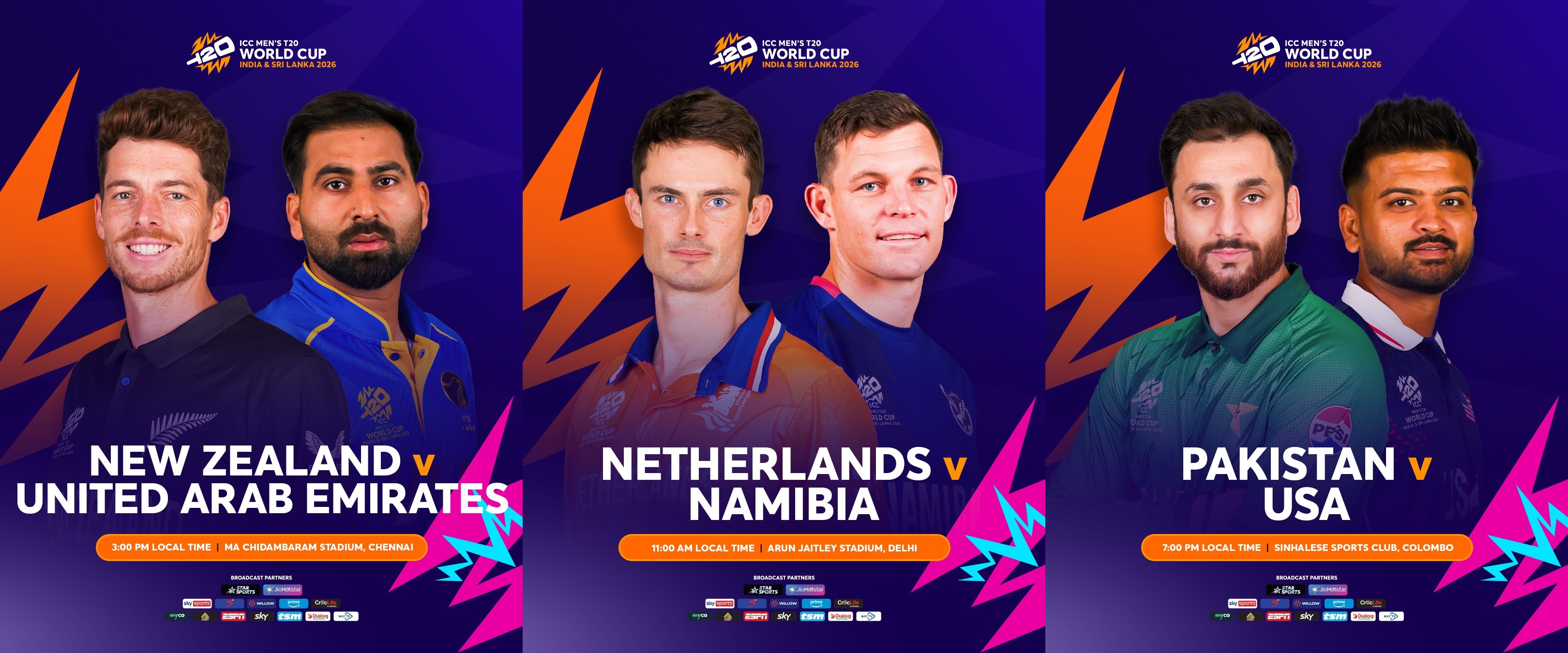 टी–२० विश्वकप : आज ३ महत्वपूर्ण भिडन्तहरू हुने