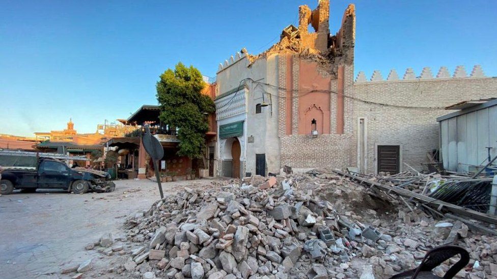 मोरक्को भूकम्प : ज्यान गुमाउनेको सङ्ख्या दुई हजार जना नाघ्यो