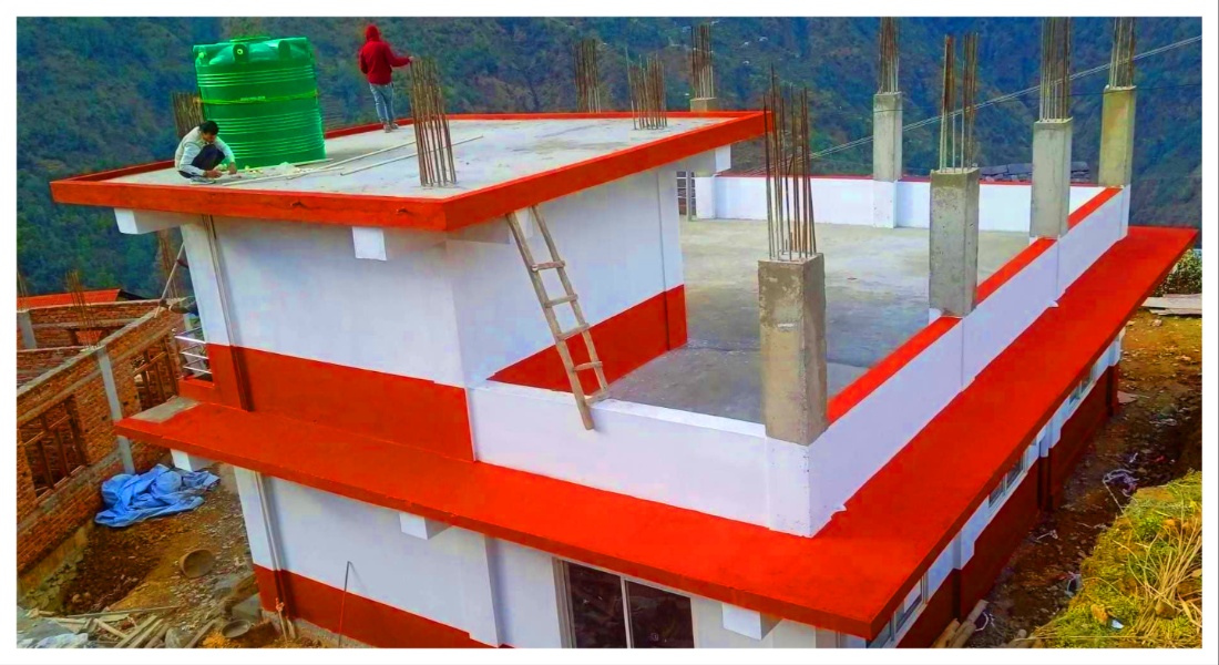 एक करोड लागतमा जैमिनी ३ को वडा कार्यालय भवन निर्माण