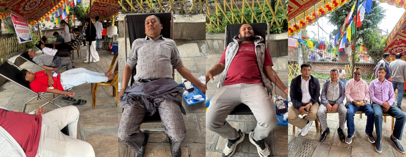 १९औँ गणतन्त्र दिवसको अवसरमा एमाले सिन्धु-काठमाडाैँ सम्पर्क कमिटीद्वारा रक्तदान कार्यक्रम सम्पन्न,  ६९ जनाले गरे रक्तदान