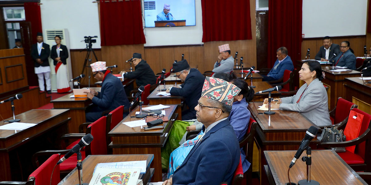 सामाजिक सञ्जाल विधेयक राष्ट्रियसभाबाट फिर्ता