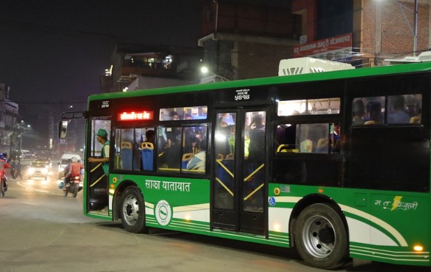 काठमाडौँ उपत्यकामा अब २८ वटा रात्रि बसले ६ वटा नयाँ रुटमार्फत सेवा दिने 