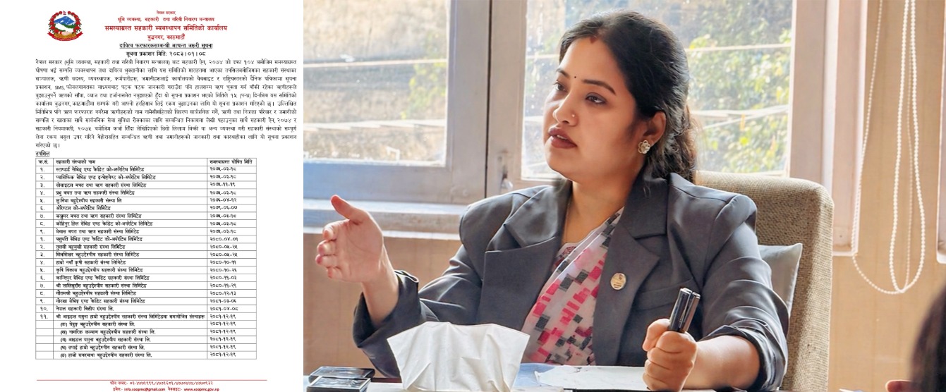 समस्याग्रस्त सहकारीका ऋणीलाई १५ दिनको अल्टिमेटम